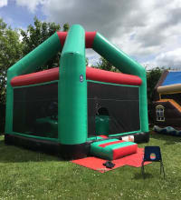 Human Demolition Inflatable Zone Hire image