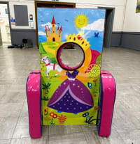 Princess peek a boo board