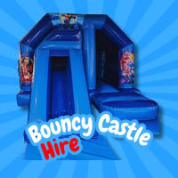 Sonic Bouncy Castle with Slide