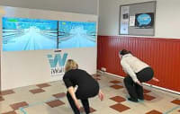 Street Running Interactive Game I Wall (2 Player) image