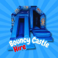 Bluey Bouncy Castle with Slide