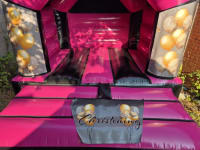 Black & Pink Castle (12ft by 14ft) - Christening theme