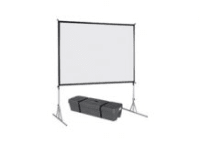 Projector Screen & Projector (10' x 7'6") (3m x 2.29m) image