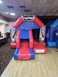 Pokemon Red & Blue front slide and bounce 12ft x 16ft