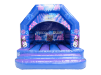 Disco Bouncy Castle 12ft x 12ft (INCLUDES - Speaker and Lights) image