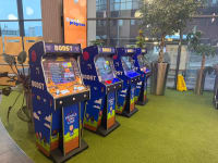 Retro Arcade Machine Hire - Bespoke Branded image