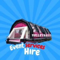 Inflatable volley ball arena