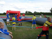 HUMAN TABLE FOOTBALL