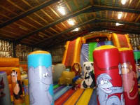 How to maintain inflatable slide covers