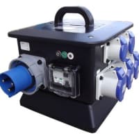 Power Distro: 32a Single Phase Power Distribution Hire image