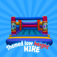 Trolls Low Height Colourful Bouncy Castle Hire