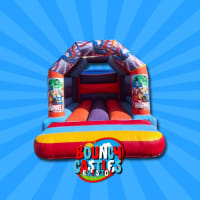 Spiderman Marvel colourful castle