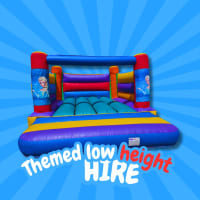 Frozen Elsa Low Height Bouncy Castle