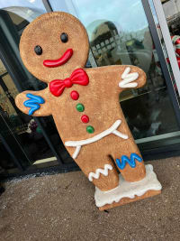 Gingerbread Papa Prop image