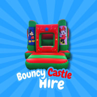 Mickey & Minnie Mouse Small Bouncy Castle Hire Newport