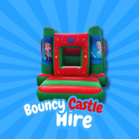 Frozen Small Bouncy Castle Hire Newport