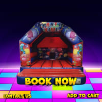 Party Themed Bouncy Castle 12x15ft Hire