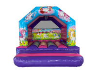 Unicorn Bouncy Castle - 12ft x 12ft image