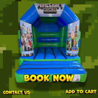 Minecraft 9ft x 11ft Hire
