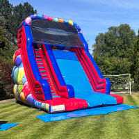 Giant Inflatable Events Mega Slide - Multi Coloured