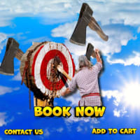 Axe throwing hire