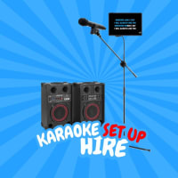 Karaoke system hire 4 hours