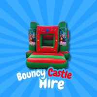 Marvel Superhero Small Bouncy Castle Hire Newport