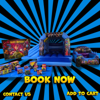 Superhero super deluxe party package Hire