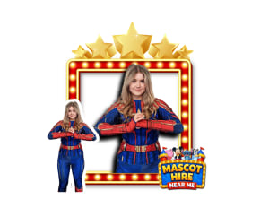 Captain Marvel Live Character Appearance.