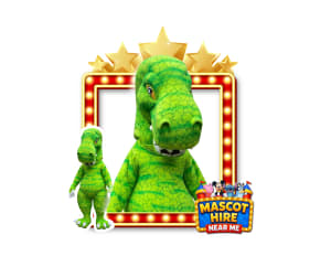 T-Rex Character Visit