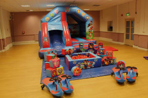 Paw Patrol Softplay Package With Bouncy Castle