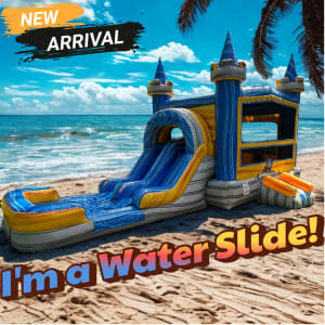 Orange Crush Water Slide Combo