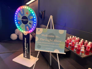 Digital Prize Wheel Hire (Free Standing)