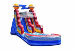15 FT Astronaut Waterslide Slide