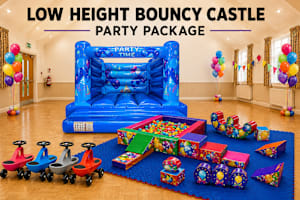 Low Height Bouncy Castle Party Package