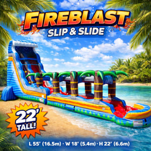 22" Fireblast with Slide & Slide