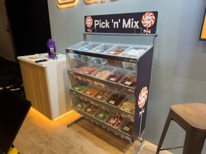 Pick N Mix Sweetie Stand Hire - Bespoke Branded