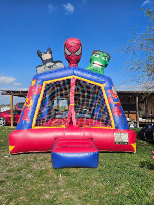 Super Heroes Bounce House (15ft x 15 ft)