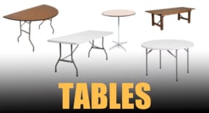 Table rentals