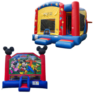 Any Dry Bounce House with Slide & Bounce House