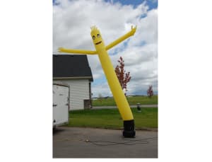 Sky Dancer Yellow One Legged