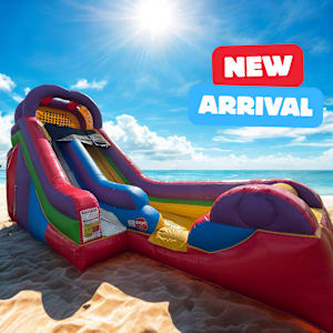18' Wacky Water Slide