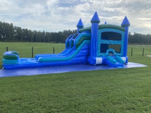 Island Drop XL Bounce House Combo