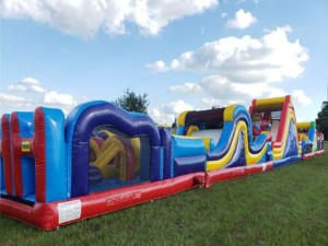 120ft Gladiator (Very challenging obstacle course)