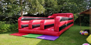 Bungee Run 3 Lane Inflatable Hire