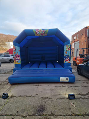 Baby Shark Adult Castle 15ft x 15ft (Blue)
