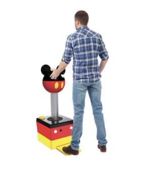 Mickey Mouse Giant Joystick with tv and stand