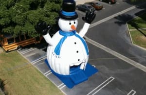 Snow Man Bouncer