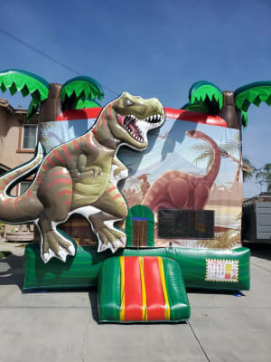 T-Rex Dinosaur Jumper Slide Combo - Cucamonga Jumpers