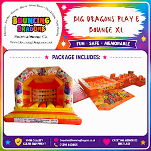 Big Dragons Play & Bounce XL Package